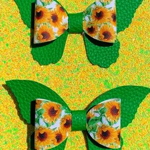 Custom made hair bow